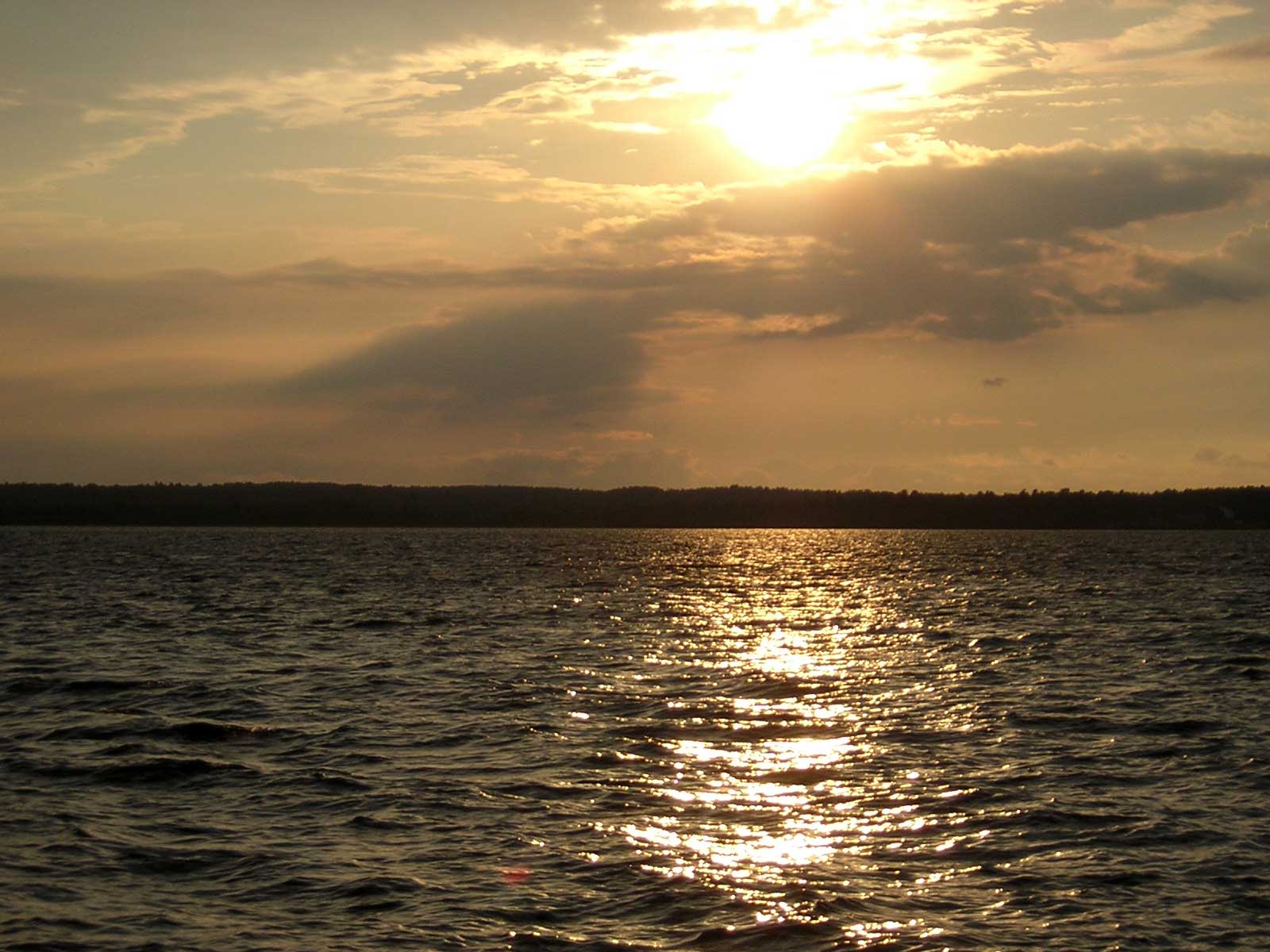 Photo: Sunset on Lake Dore, Ontatio.