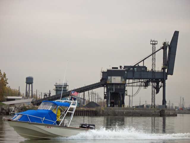 Photo: Bessemer Unloader at Toledo Harbor