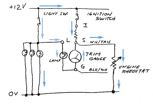 Schematic diagram of TRIM circuit