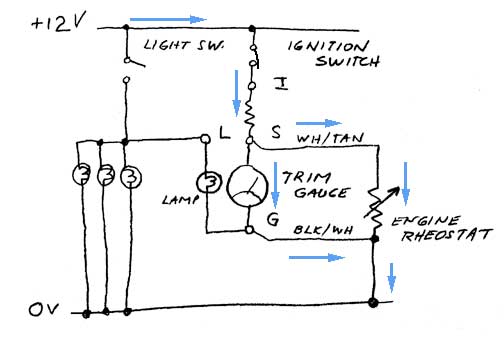 Schematic diagram of TRIM circuit
