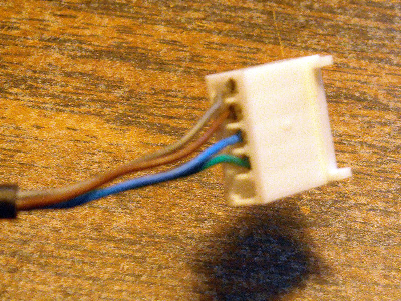 Photo: wiring of terminal housing from GX1500S