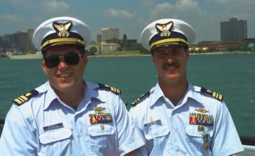 LCDR's HEITSTUMAN and McGUINESS