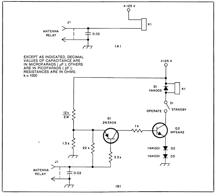 Schematic diagram of circuit under discussion.