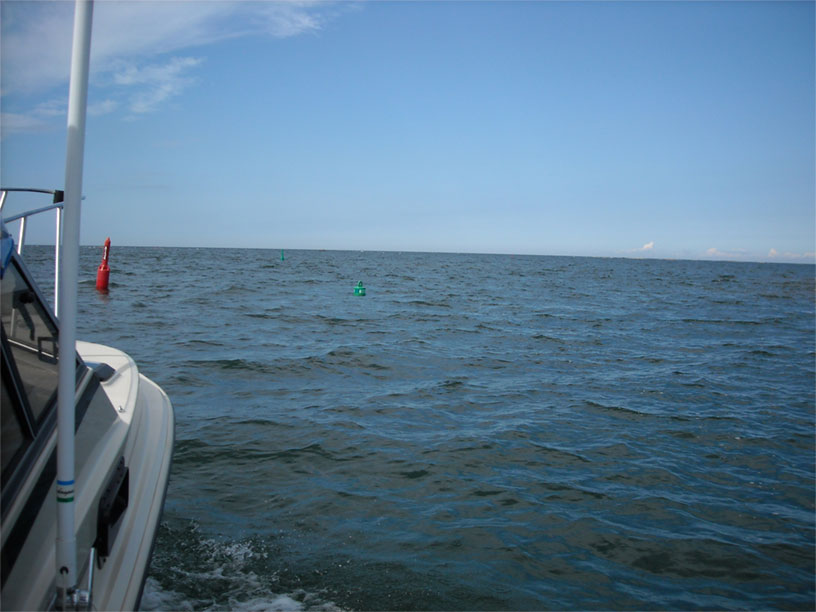 Photo: Small craft route at Byng Inlet, Ontario.