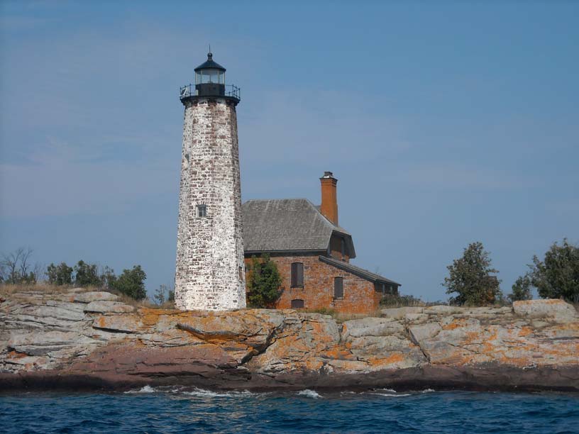 Photo: Isle Royale Lighthouse, Lake Superior.