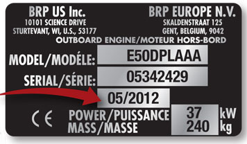 Model Label Specifications BRP Joins The Crowd: No More Model Years - Moderated Discussion Areas